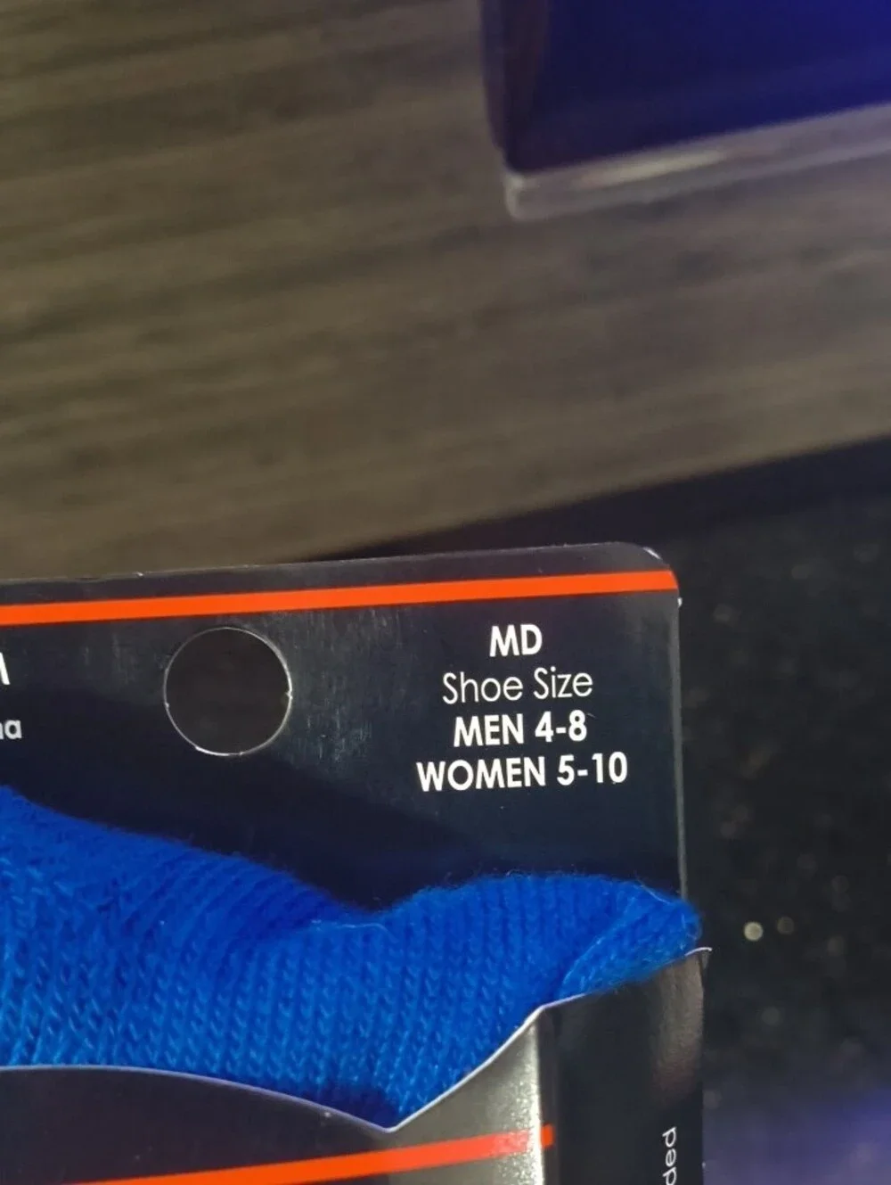Fieldhouse Game Day Athletic Crew Socks in Blue